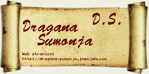 Dragana Šumonja vizit kartica